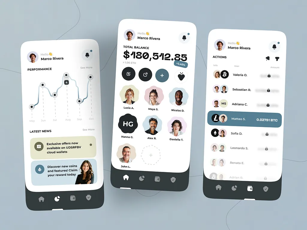 Modern Interface Design UI
